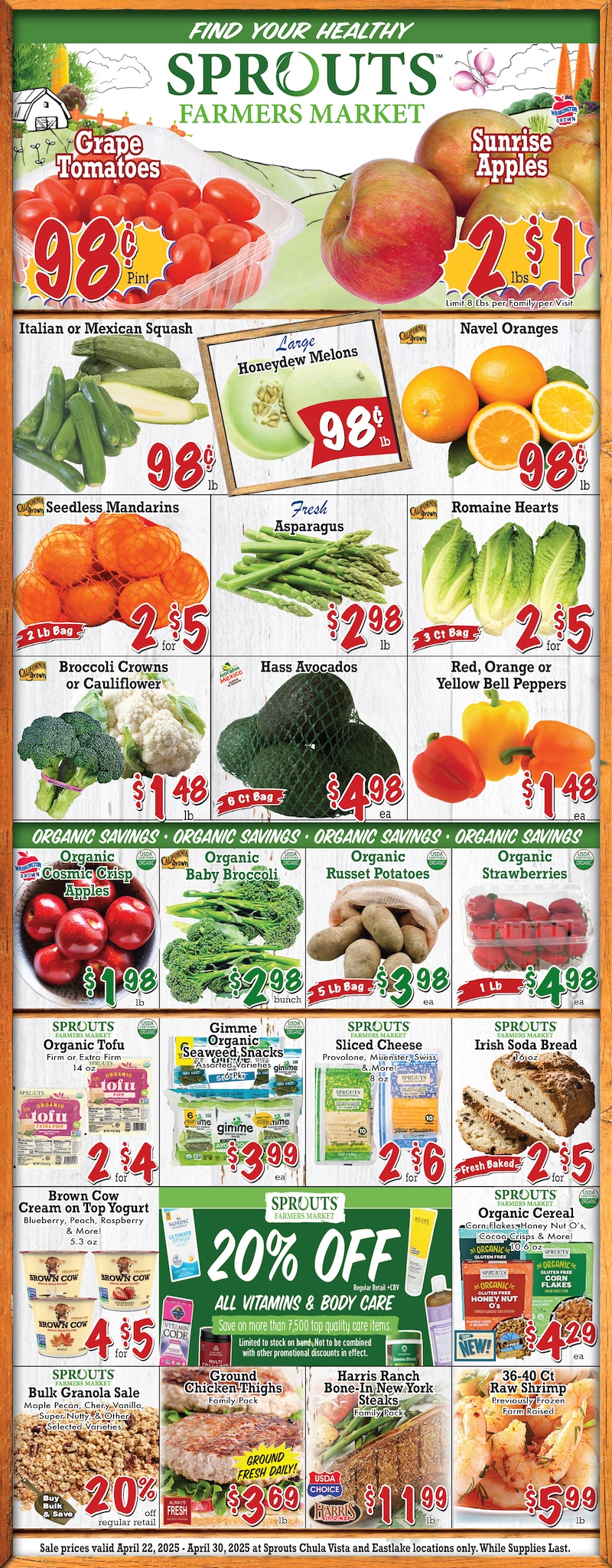 Weekly ad page1