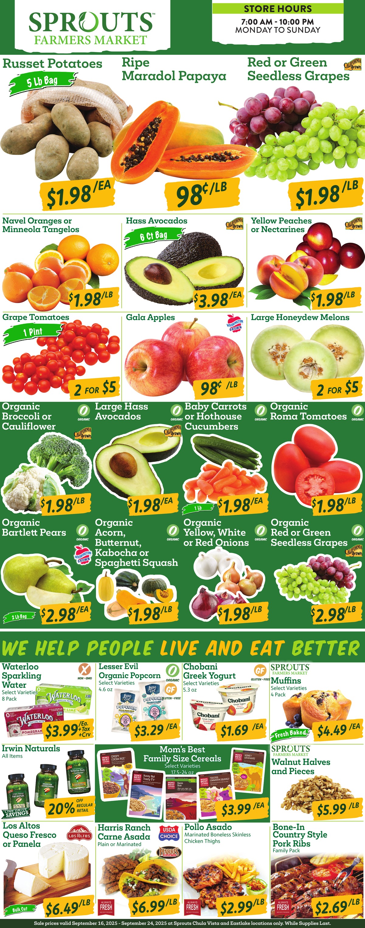 Weekly ad page1