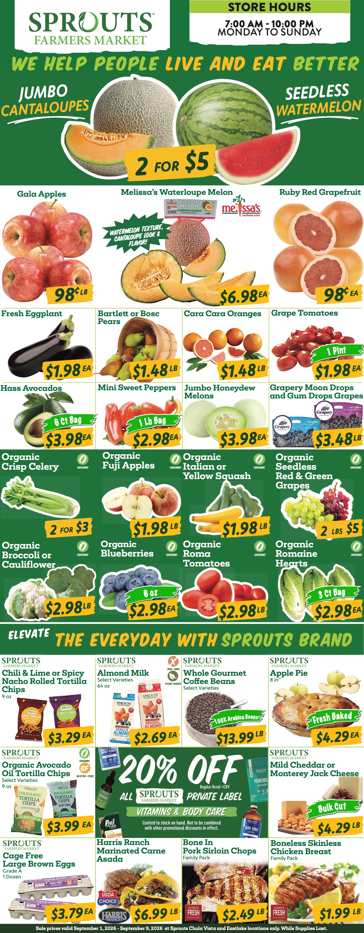 Weekly ad page1