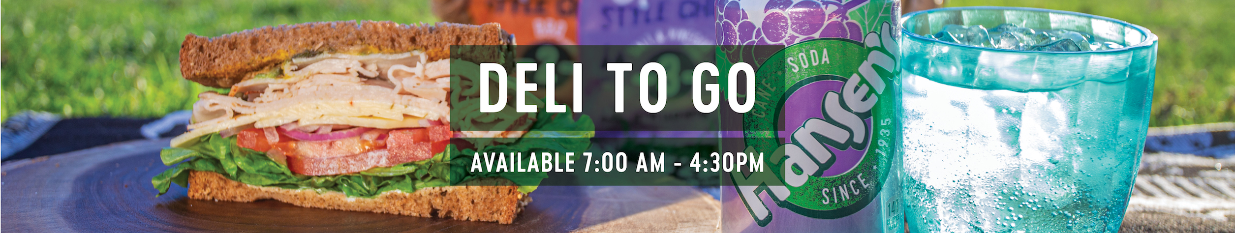 SPROUTS DELI TO GO AVAILABLE 7AM - 4:30PM
