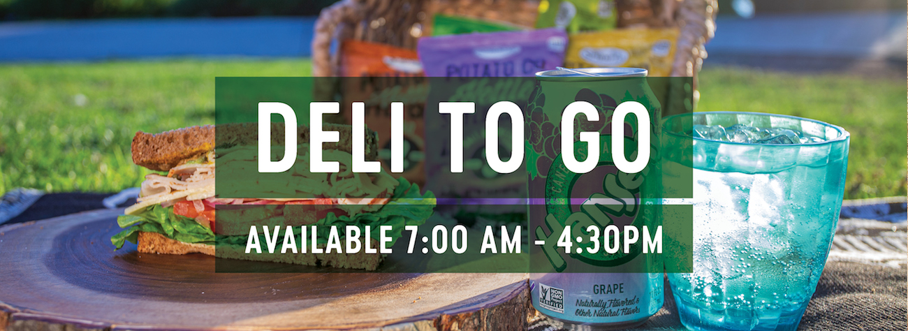 SPROUTS DELI TO GO AVAILABLE 7AM - 4:30PM